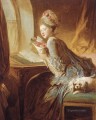 The Love Letter Jean Honore Fragonard classic Rococo